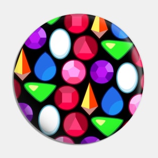 Gem Pattern Pin