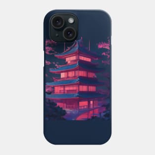 Neon Japanese palace Phone Case