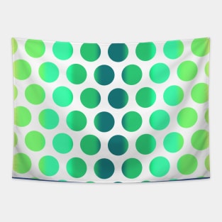 Colorful Polka Dots Tapestry