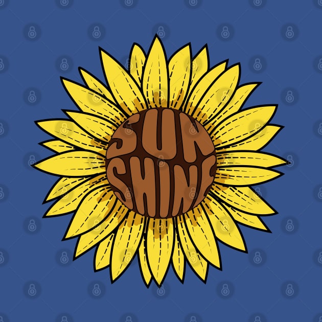 Sunflower - Sunshine by Designoholic