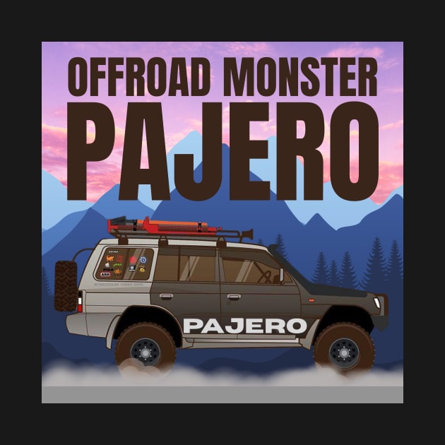 Off road monster Pajero JDM by MOTOSHIFT