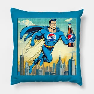 Super Pepsi Man Pillow