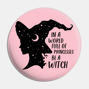 Be a Witch Pin