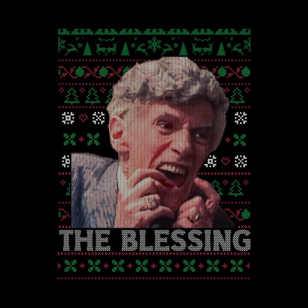 The Blessing - Ugly Christmas Sweater by Stacy Peters Art