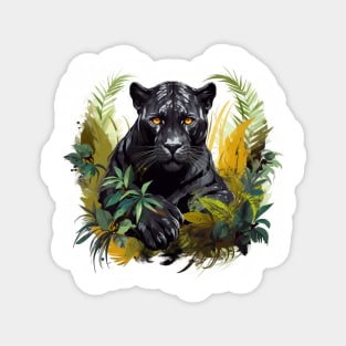 Jungle Panther Magnet