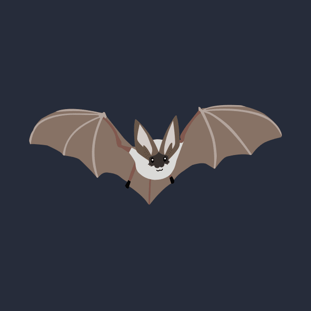 Cute Kawaii Bat Flying animal by Cute Tees Kawaii