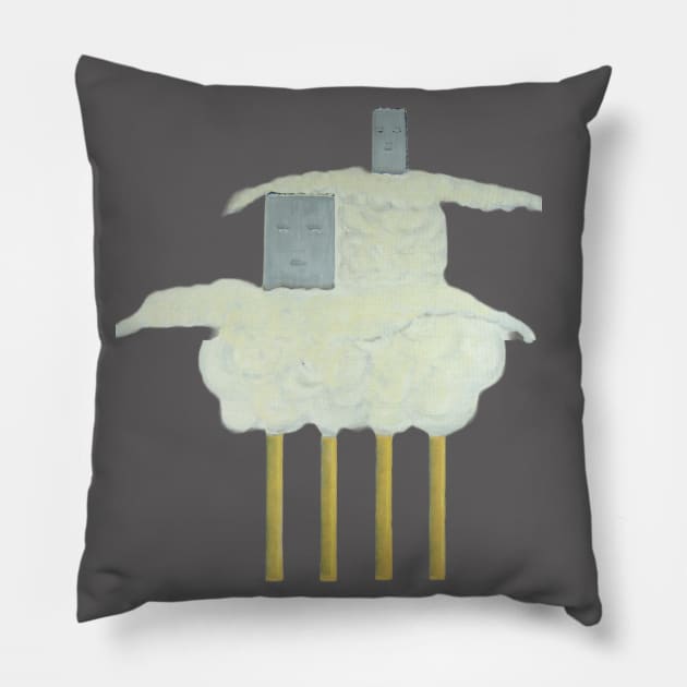 Highway Ballerinas Pillow by JAHART001