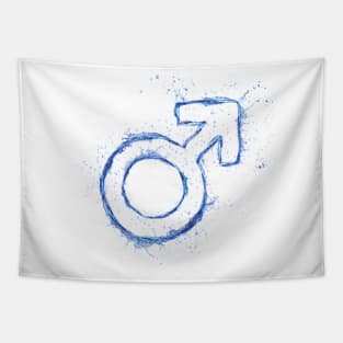 Male water sign Tapestry