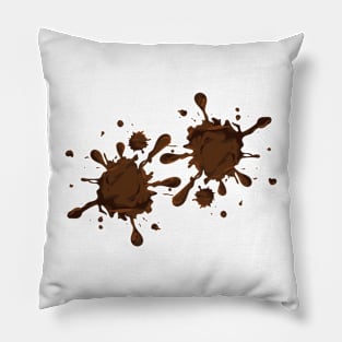 Mud Splash Mask Pillow