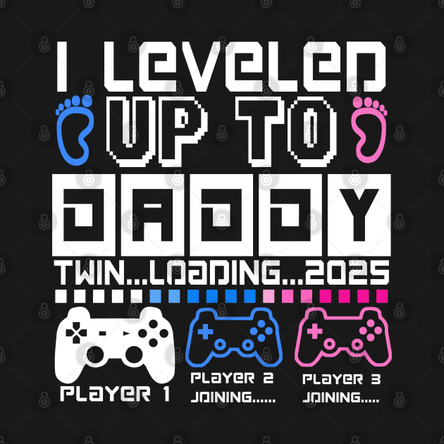 I Leveled Up To Daddy. Twin boy & girl Loading 2025. Soon To Be Dad by ShopiLike