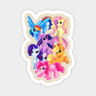 The Mane 6 Magnet