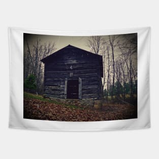 Blue Cabin Tapestry