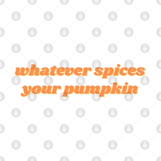 Spices your Pumpkin by stickersbyjori