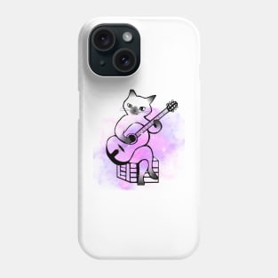 cat the guitarist Phone Case