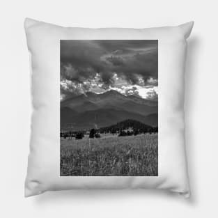 Estes Park from Glen Haven 4 Pillow