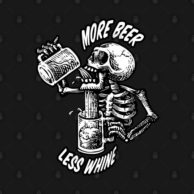 More beer less whine by Josué Leal