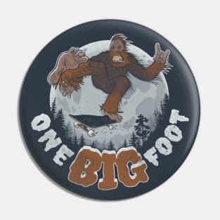 One Big Foot Pin