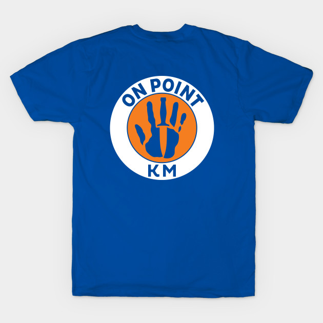 Opkm White Orange Seal Back On Point Krav Maga T Shirt