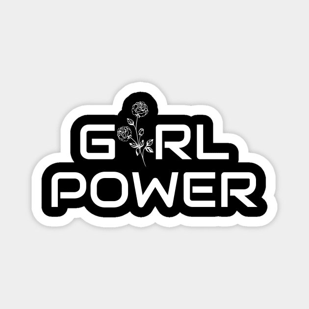 Girl power Magnet by Hoperative