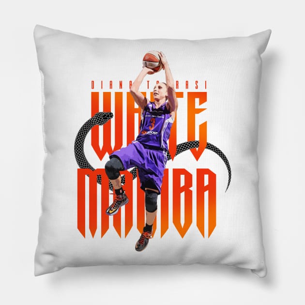 Diana Taurasi Pillow by Juantamad