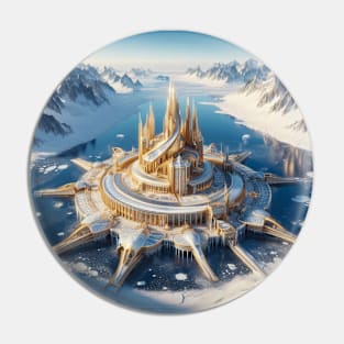 Golden Fantasy Palace Pin