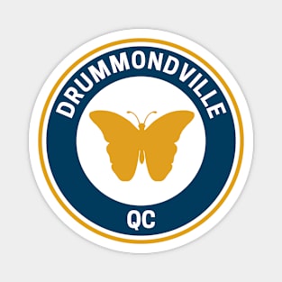 Vintage Drummondville Quebec Magnet