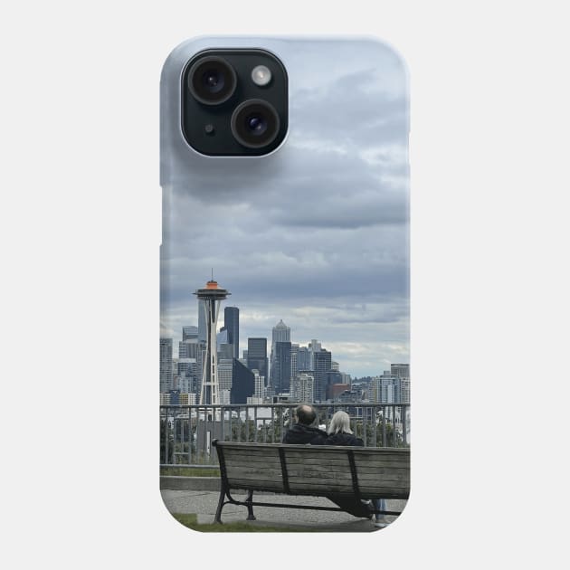 Old Love, Seattle Space Needle Phone Case by kcvg