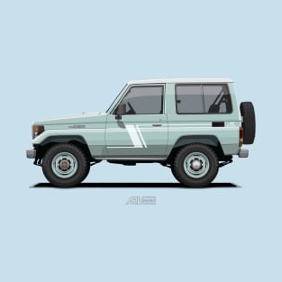 Land Cruiser 70 SWB Blue ARVwerks T-Shirt