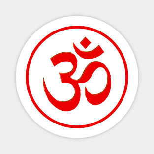 Om Symbol Spiritual Aum sign Magnet