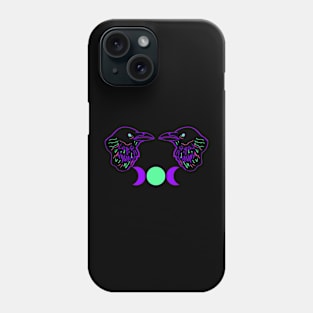 Raven Moon Trio Phone Case