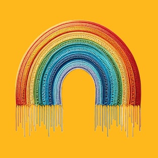 Eternal Crocheted Rainbow! T-Shirt