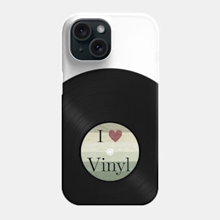 I love vinyl - Vintage Phone Case