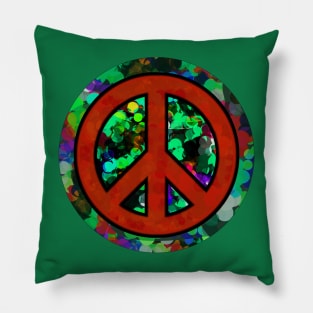 Colorful Peace Pillow