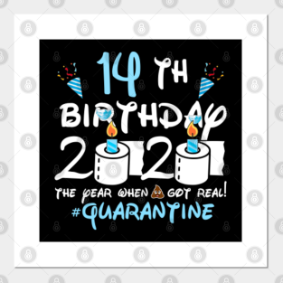 Poster E Stampe D Arte 14th Birthday Ideas Teepublic It