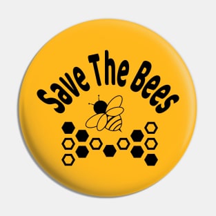 Save The Bees Pin