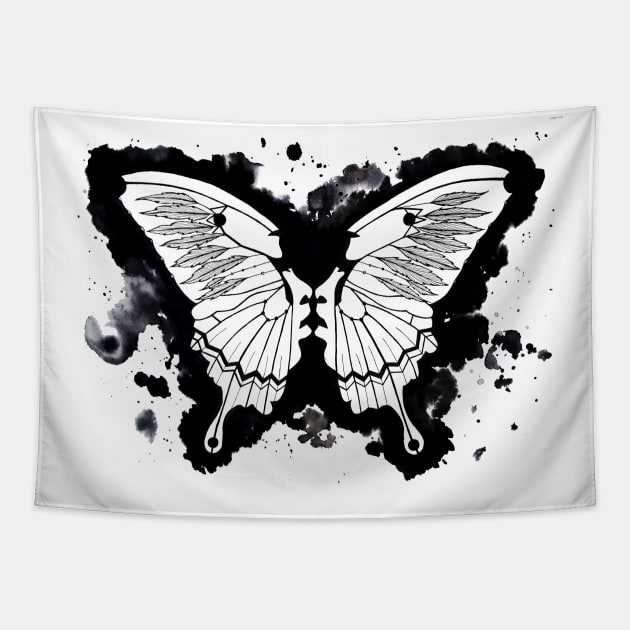 Butterflies in my stomach Tapestry by ZuskaArt