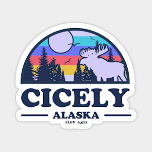 Cicely Alaska Magnet