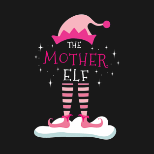 mother elf family matching christmas T-Shirt