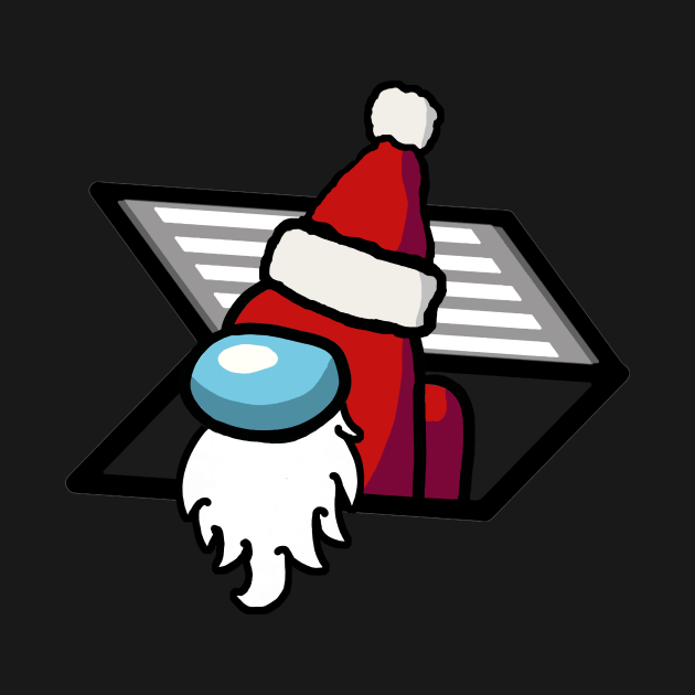 Among Us - Santa - Among Us - Kids T-Shirt | TeePublic