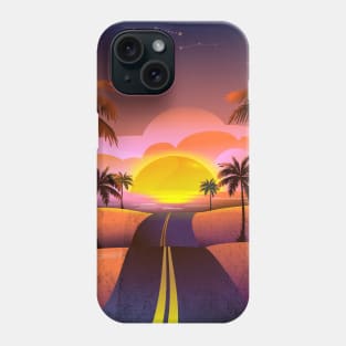 California Sunset Phone Case