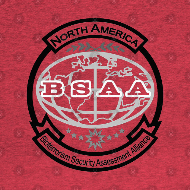 Discover BSAA - Valentine 96 - Resident Evil - T-Shirt