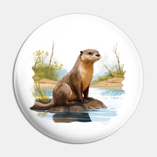 River Otter Pin