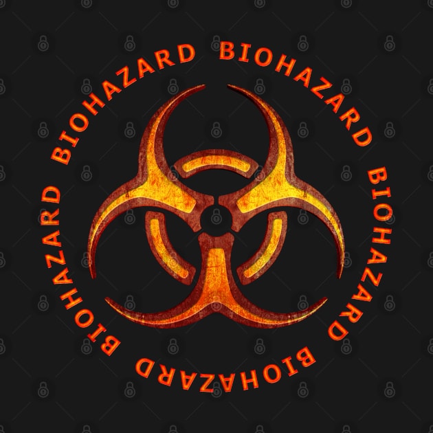 Biohazard Zombie Warning by Packrat