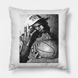 Michael Jordan - Halftone Pillow