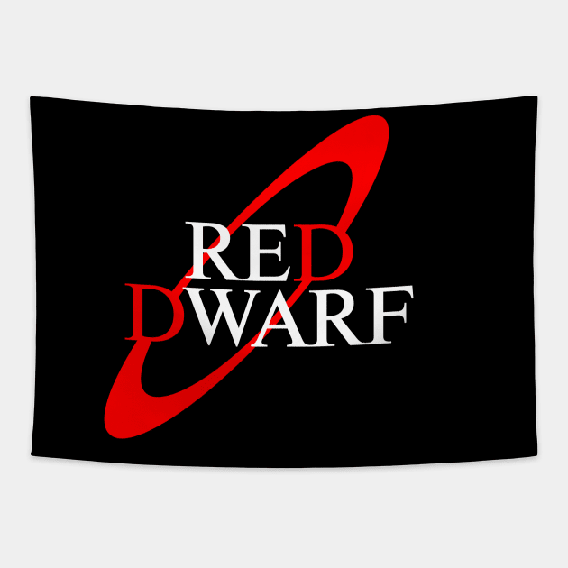 Red Dwarf (series logo) Tapestry by Stupiditee