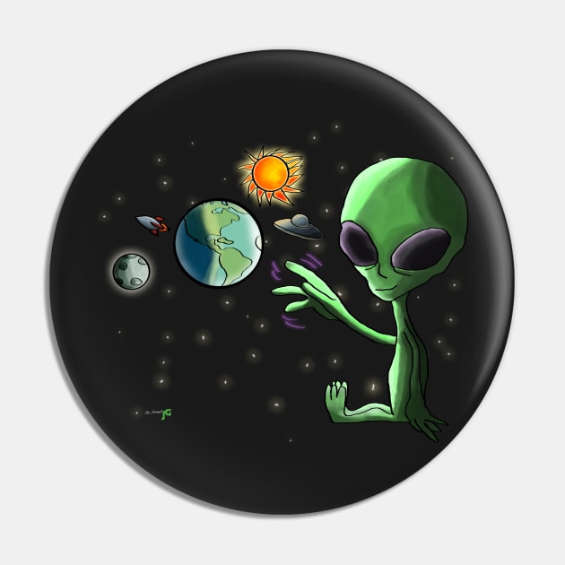 Alien Pin by jimmygatti