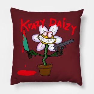 Crazy Daisy Pillow