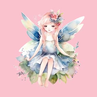 Watercolor Garden Fairy T-Shirt