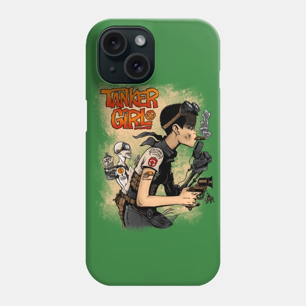 Tanker Girl Phone Case by Punksthetic