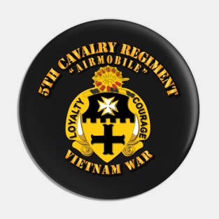 5th Cavalry Regiment  - Vietnam War Pin